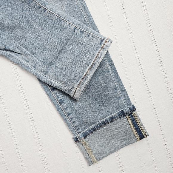 Judy Blue HR Cuffed Jeans No Distressing Vintage Wash Straight Regular Plus NEW - Picture 14 of 16